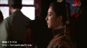 韓国ドラマ シンイ-信義-あらすじ3話中、美しさと哀しさが蠱惑的なノグク公主（パク・セヨン）画像