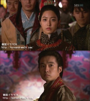 恭愍王（リュ・ドクファン）、魯国公主（パク・セヨン）画像